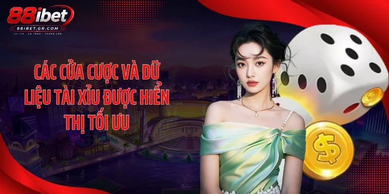 Tài Xỉu 88IBET Tạo Không Khí Căng Não Qua Từng Phiên Mở Bát Các cửa cược và dữ liệu tài xỉu được hiển thị tối ưu