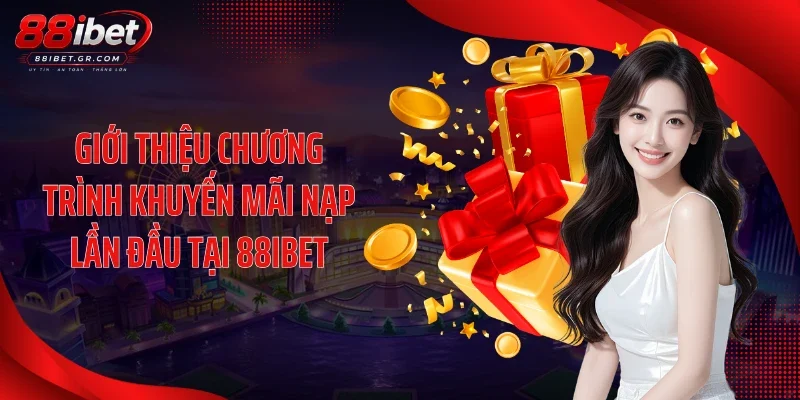 Giới thiệu chương trình khuyến mãi nạp lần đầu tại 88IBET